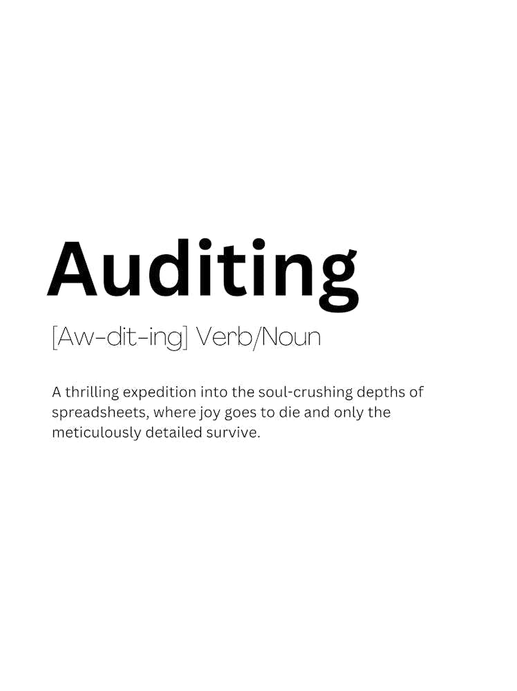 Auditing Definition Meaning