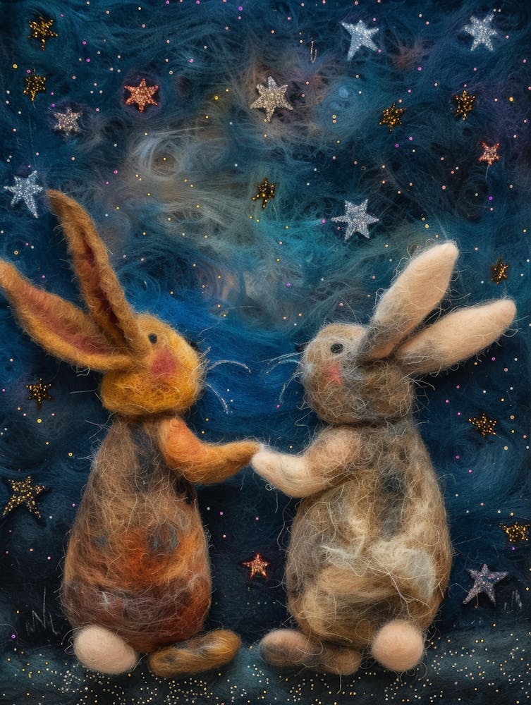 Rabbits In The Night Sky 2