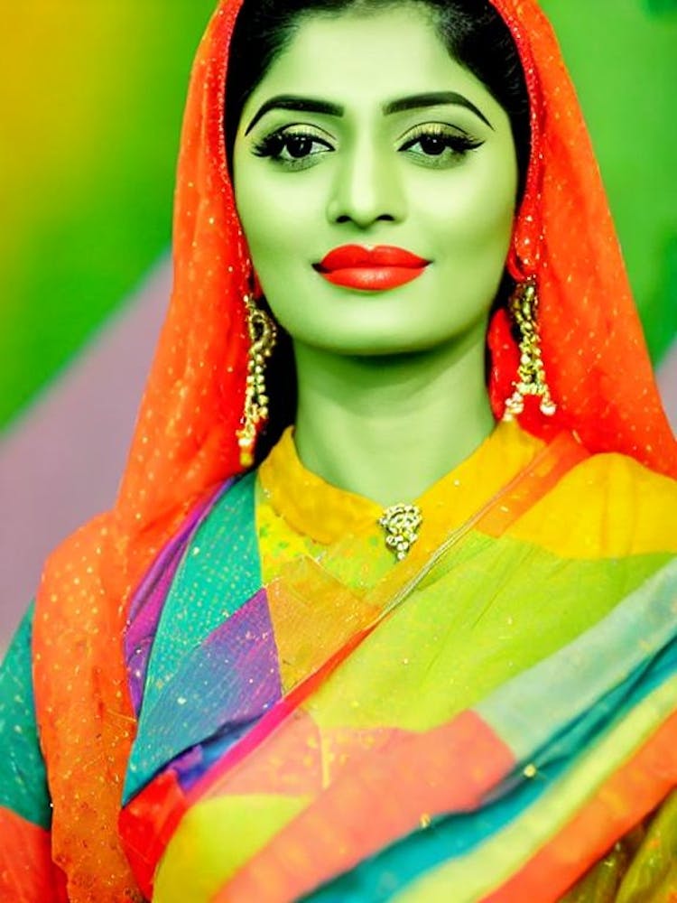 Shweta Mohan Colourful Pop Art