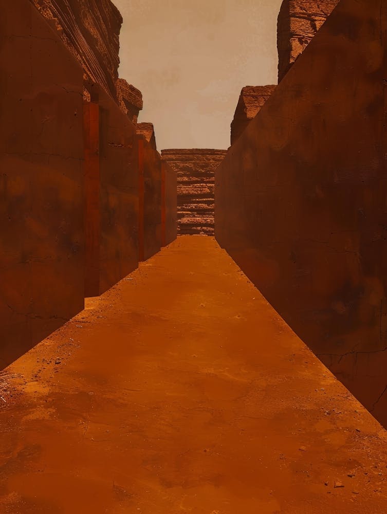 Saturn - Red Planet