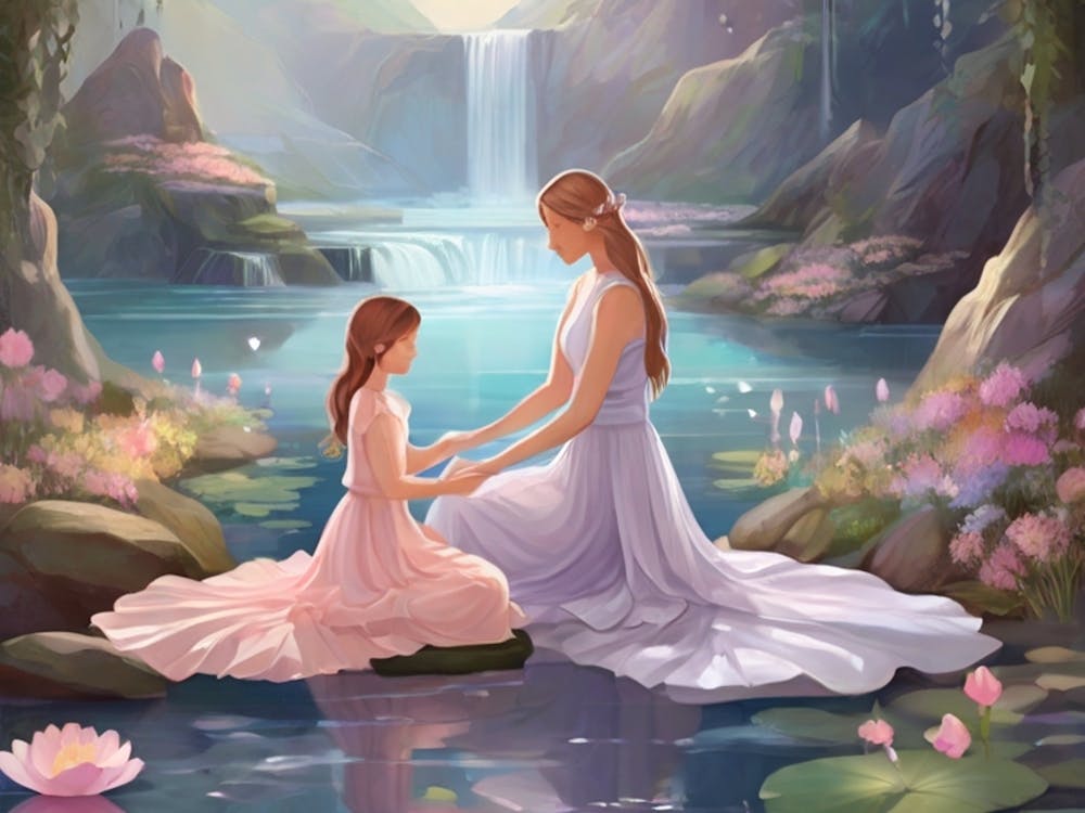 Meditating On Peace Love And Harmony