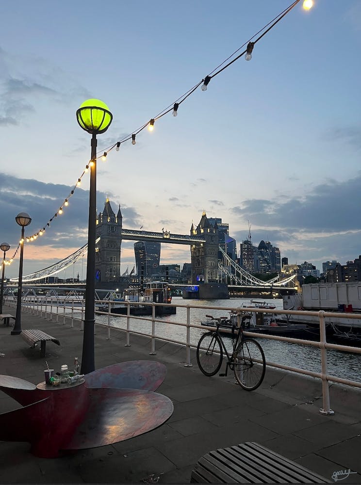 Tower Bridge At Dusk