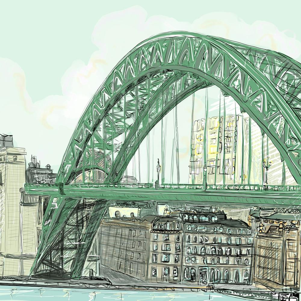 The Tyne Bridge