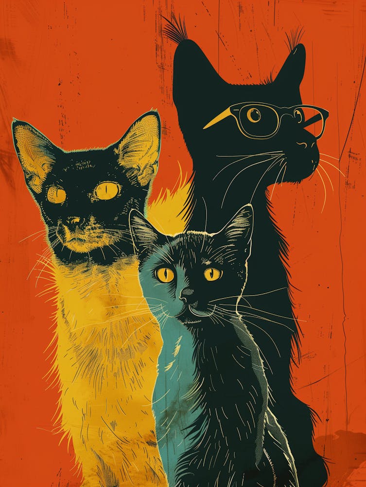 Three Cats