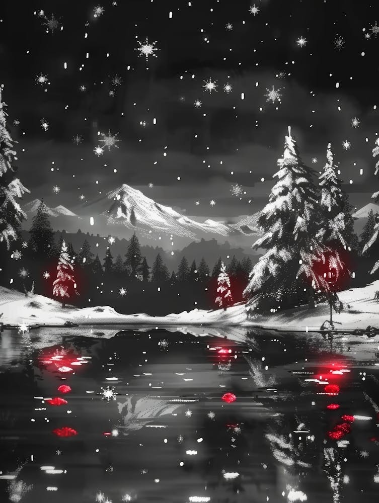 Snowy Lake