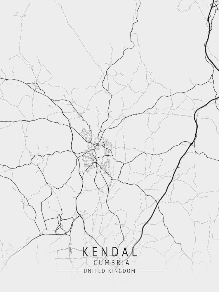 Kendal City Map