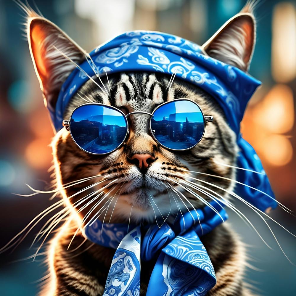 Cat With Sunglasses