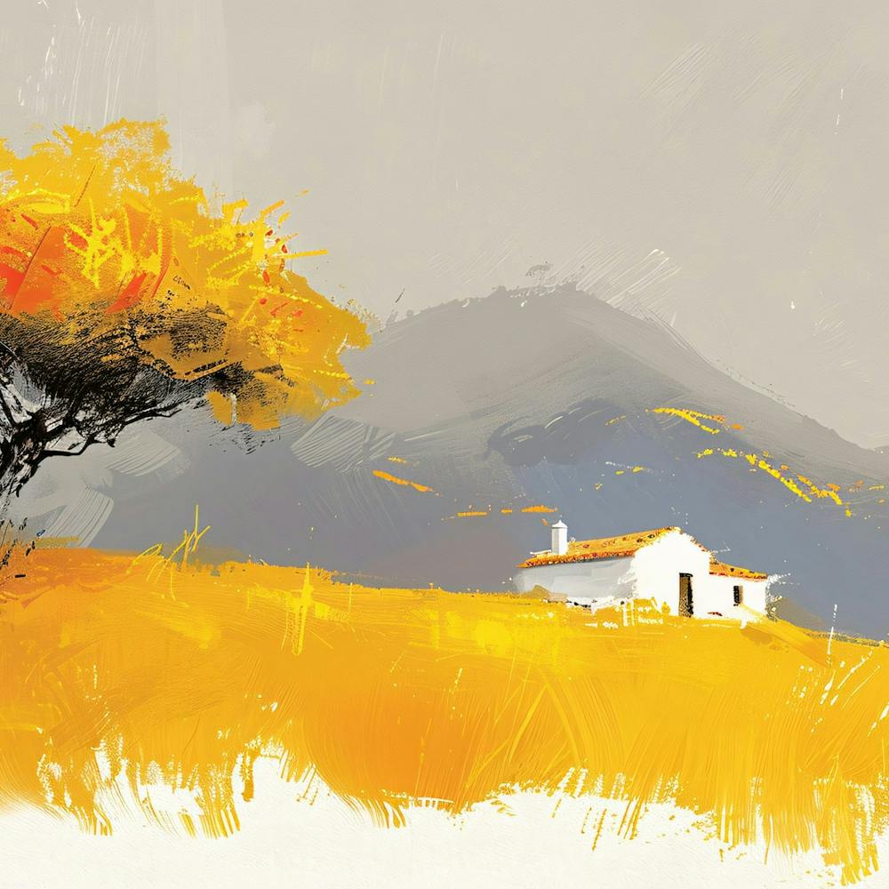 Autumn Landscape Painting