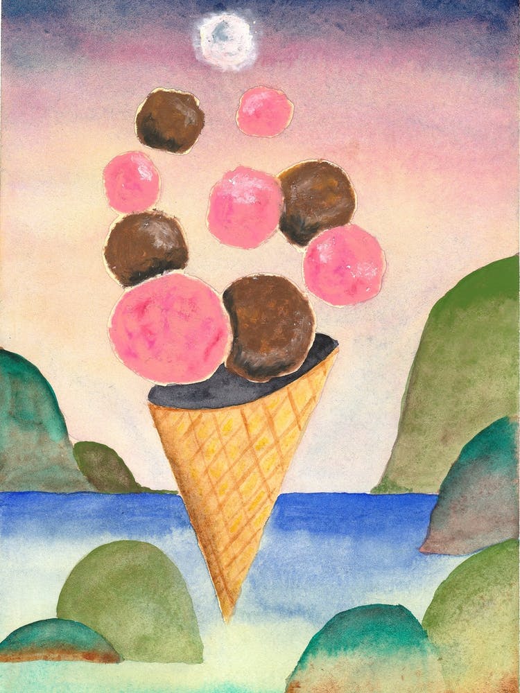 Ziggy Sommer-Eiscreme