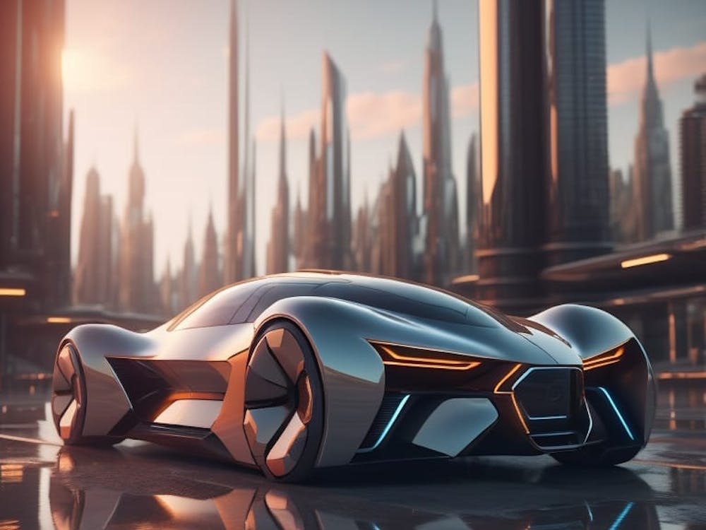Futuristic Concept Car