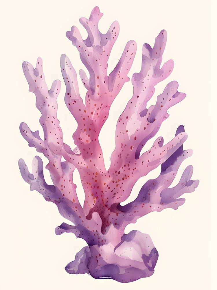 Coral Reef Watercolor Painting 3
