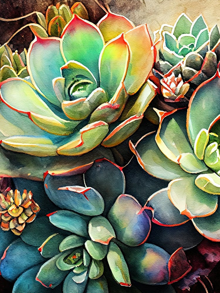 Succulents 3 nature flora