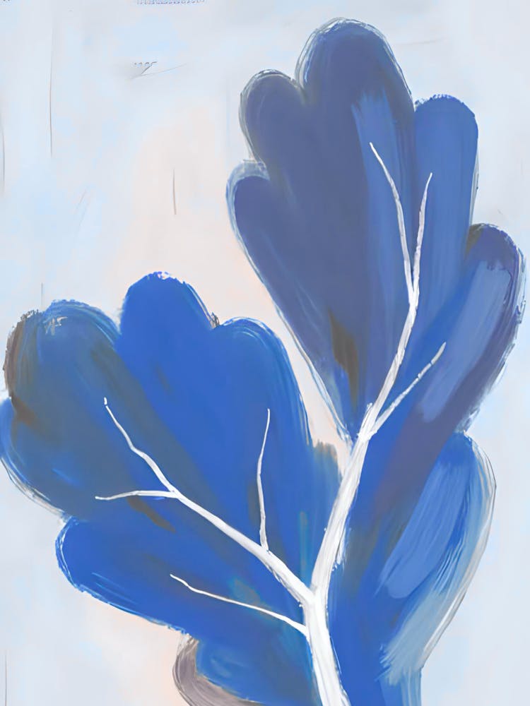 Blue Leaves 2