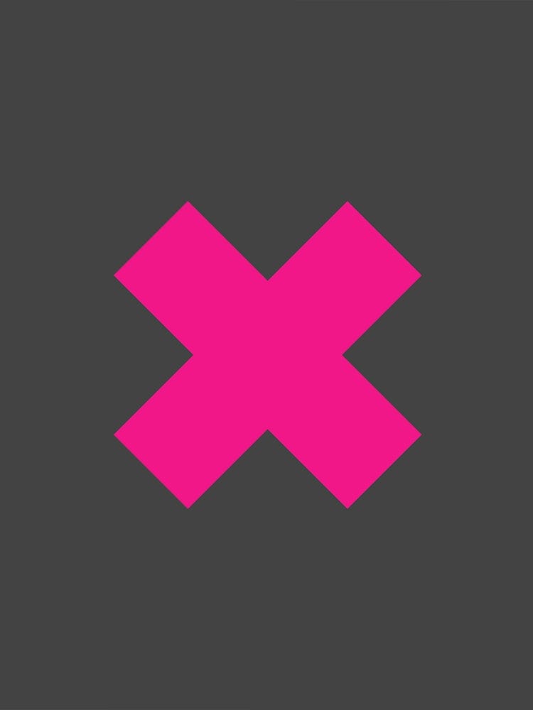 Pink X