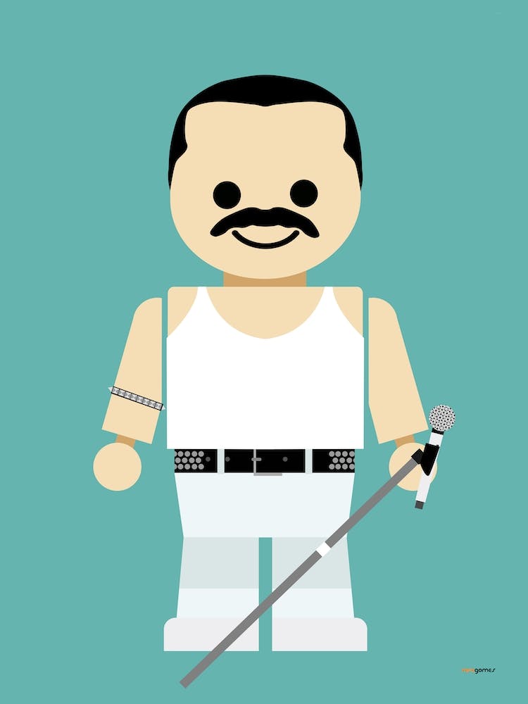 Toy Freddie Mercury