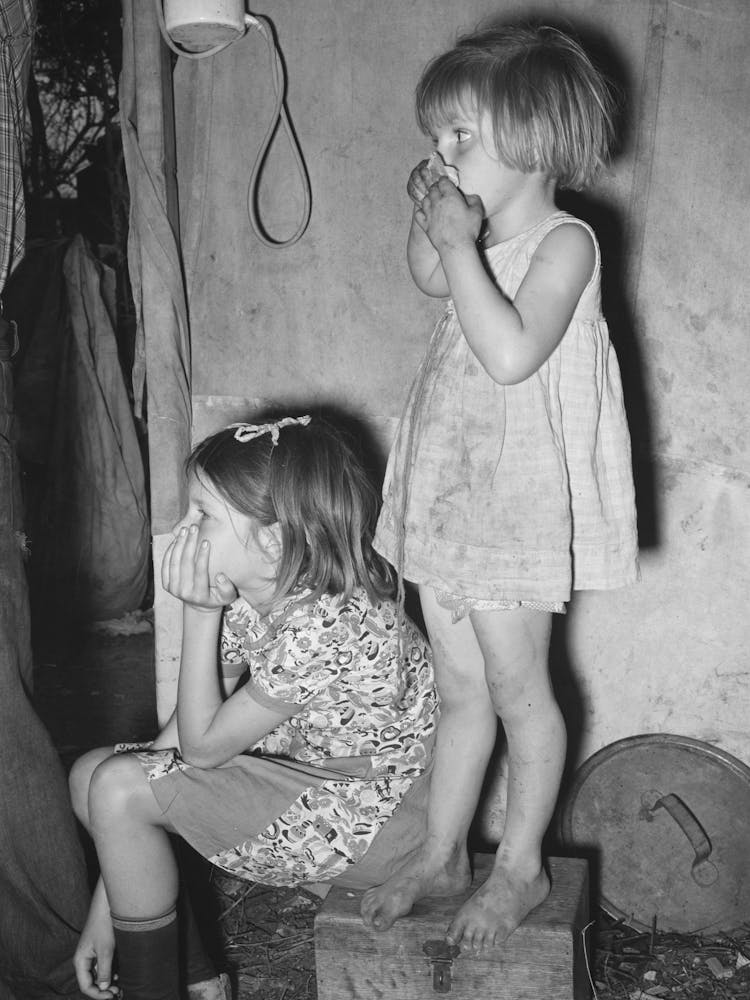 Children Of Migrants,Harlingen, Texas By Russell Lee