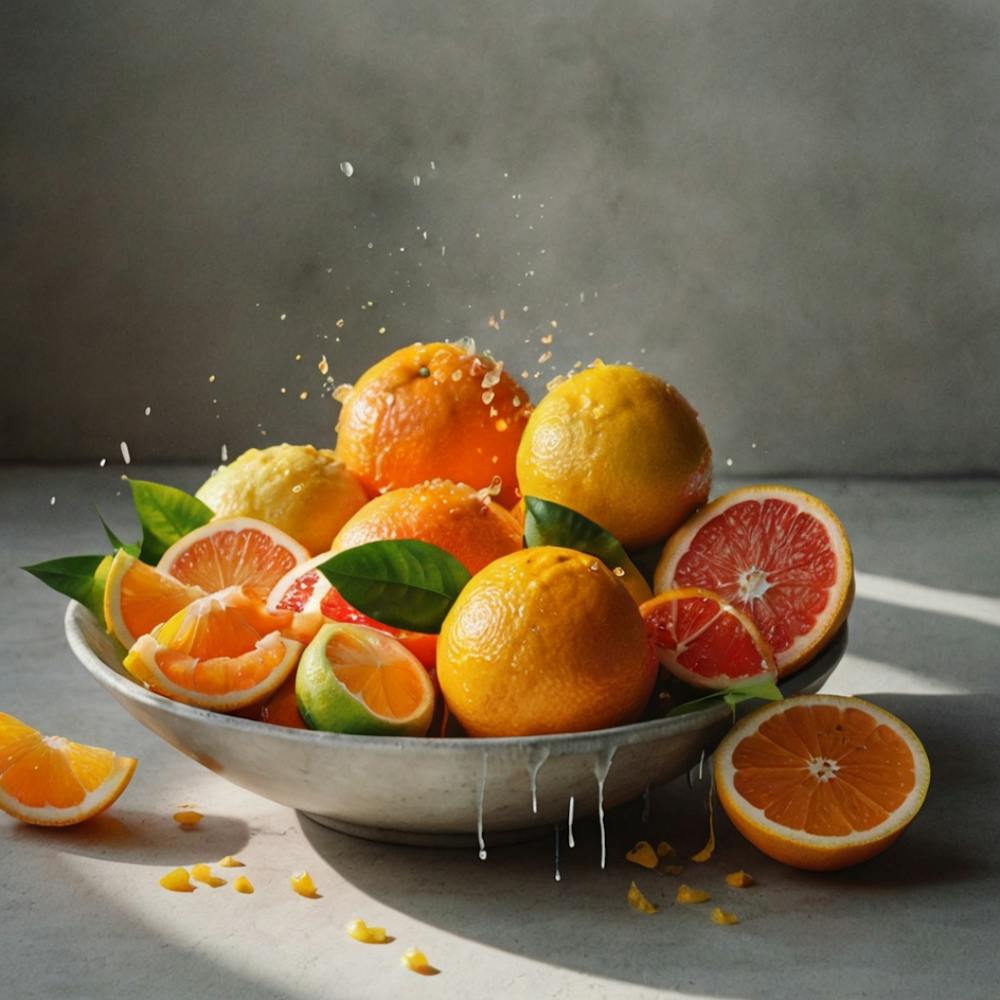 Oranges In A Bowl 2