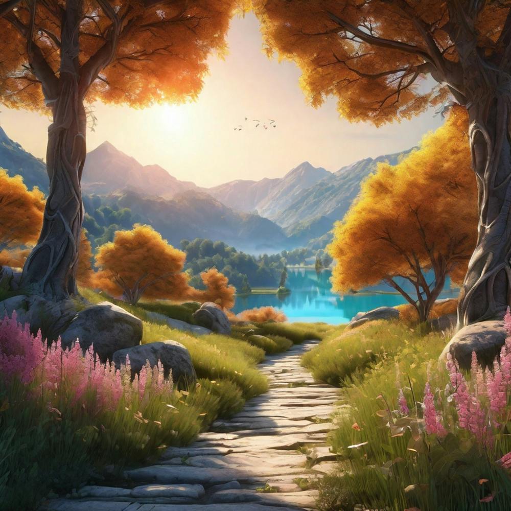 Path In The Woods 12