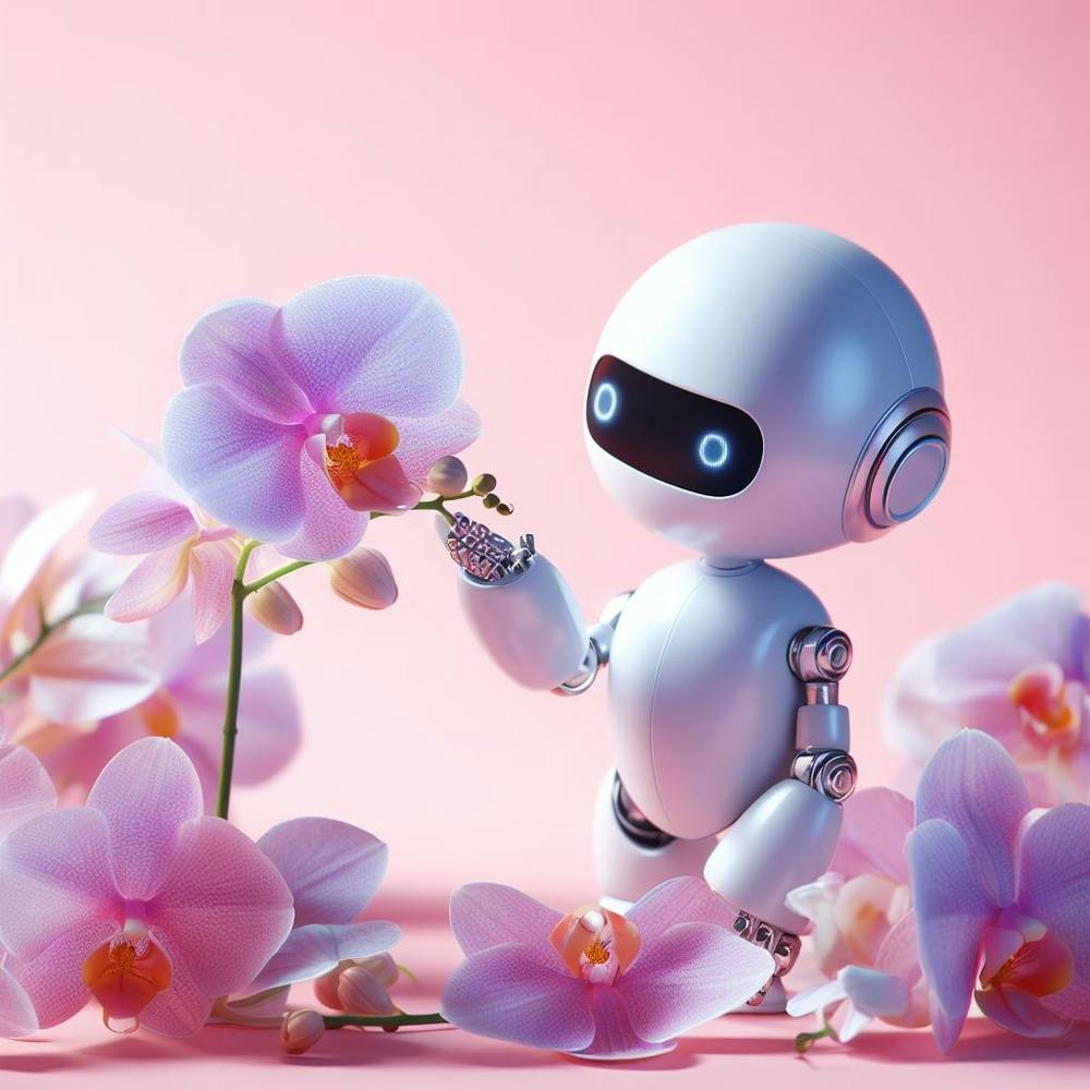 Robot Loves Orchids