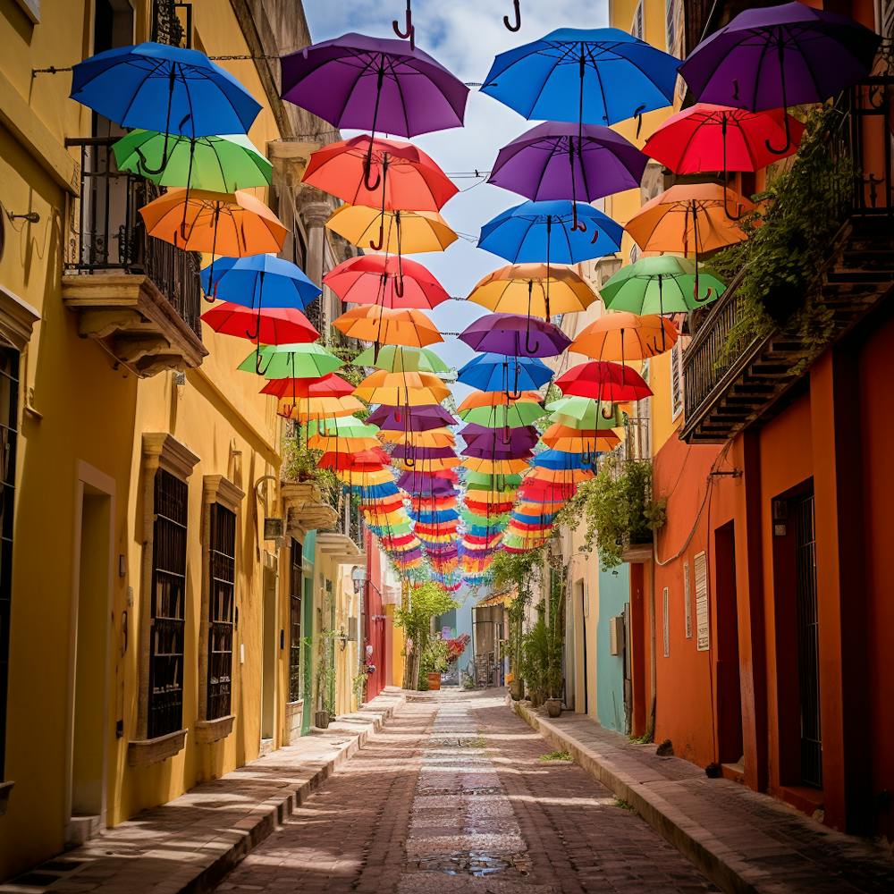 Colorful Umbrellas 4 1