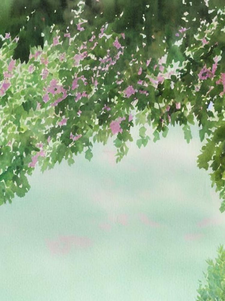 Peneda Water Colour Poster