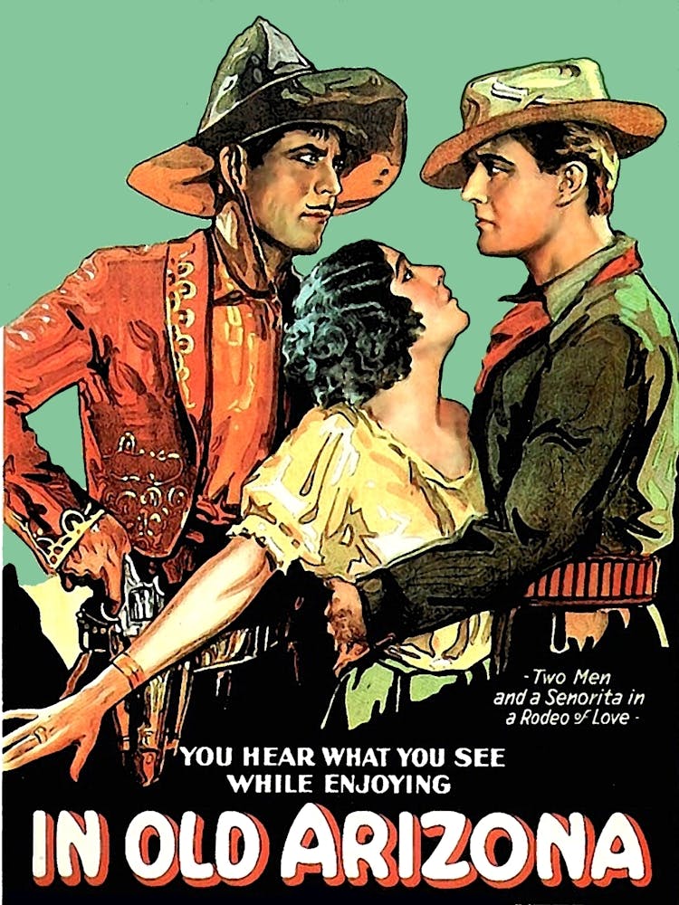 Movie Poster, Western, Old Arizona
