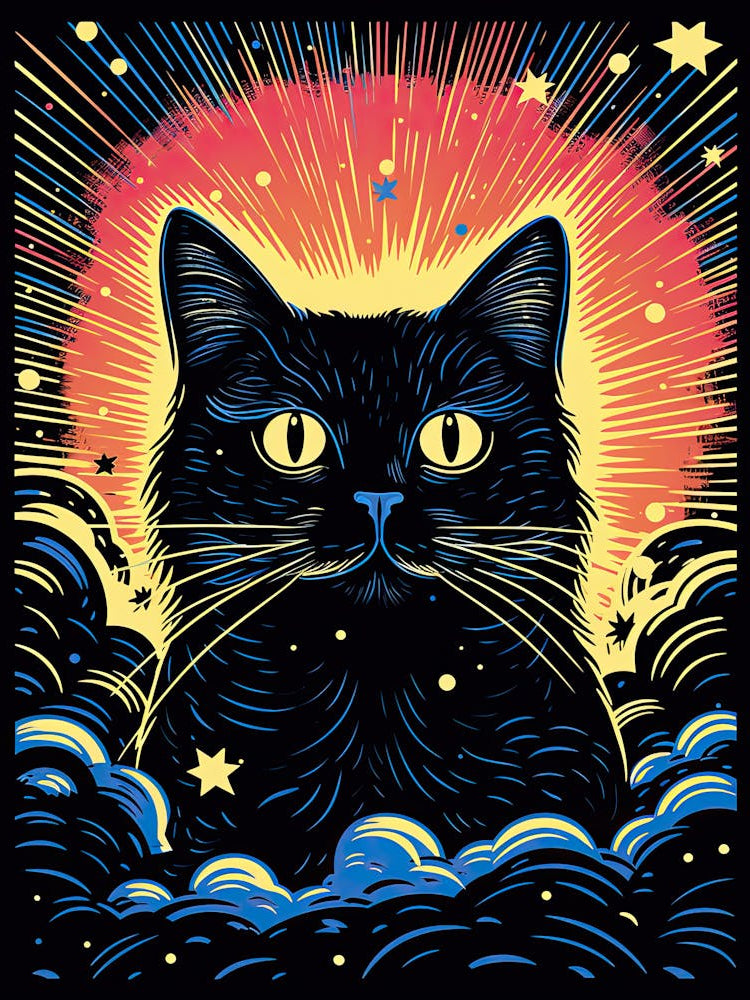Stardust Purrade, Psychedelic Cats series