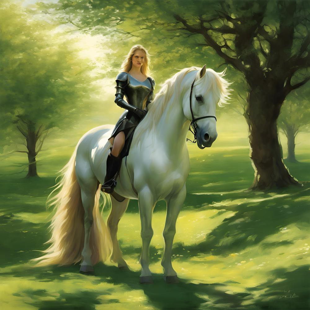 Princess On A Horse