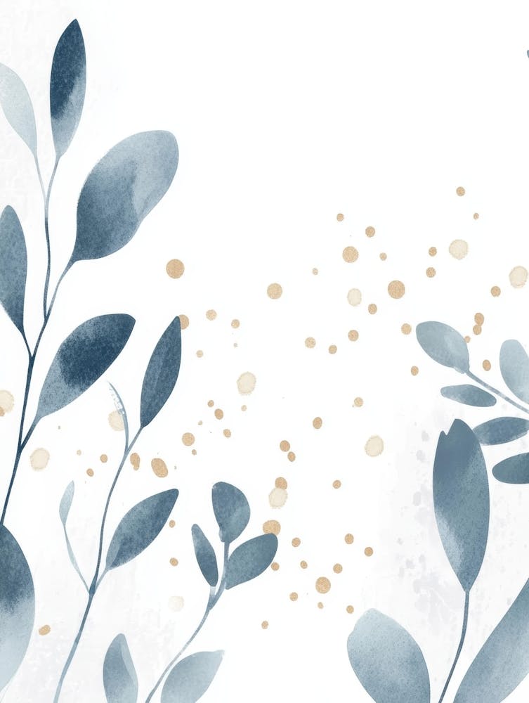 Feuilles à l'Aquarelle 29