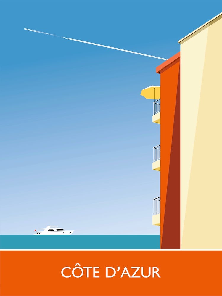 Côte d'Azur Himmel