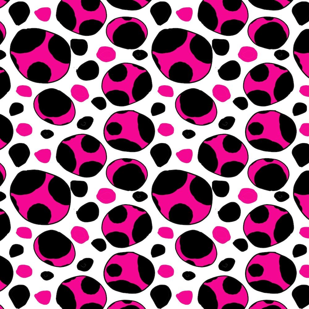Spotty Retro Pink