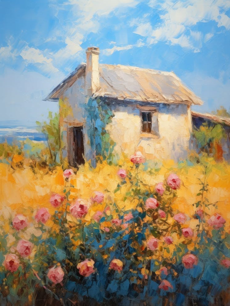 House With Roses