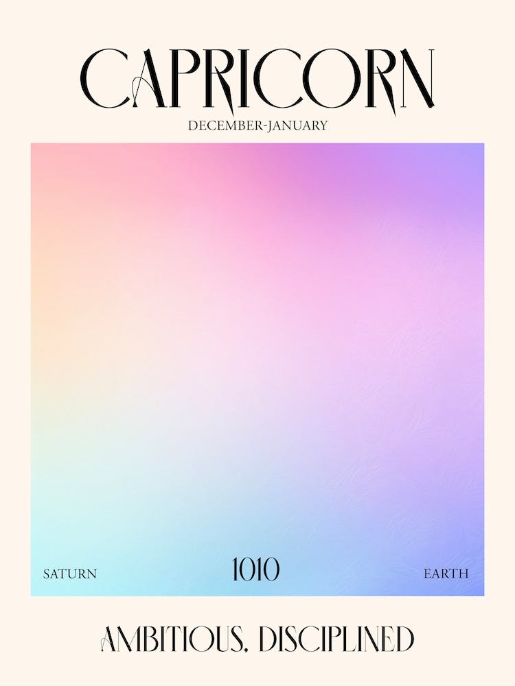 Capricorn Zodiac Sign