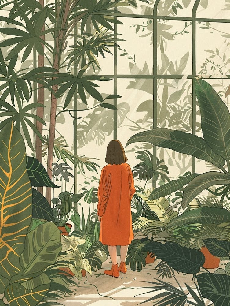 In The Garden Brooklyn Botanical Gardens 1