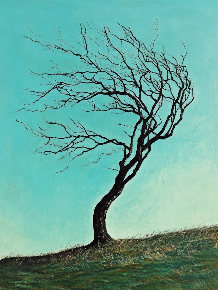Windblown Tree