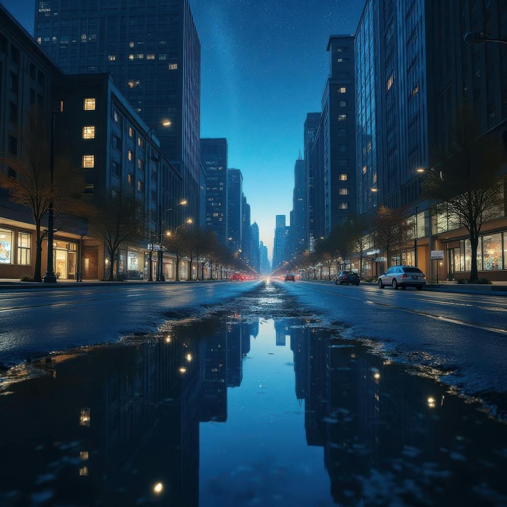 New York City At Night 2