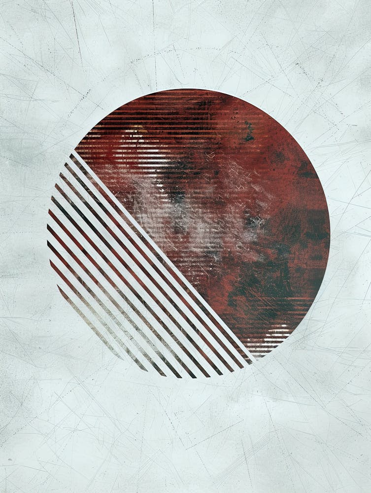 Circle With Lines, Bauhaus