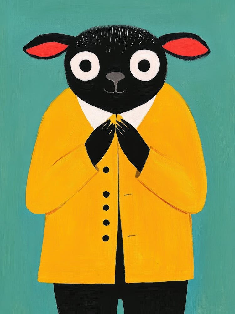 Black Sheep In Yellow Jacket