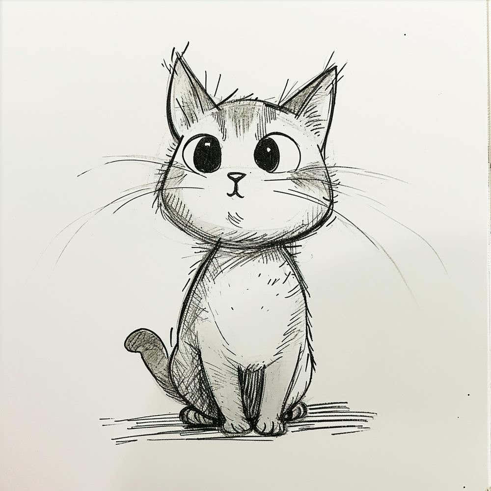 Cat Drawing