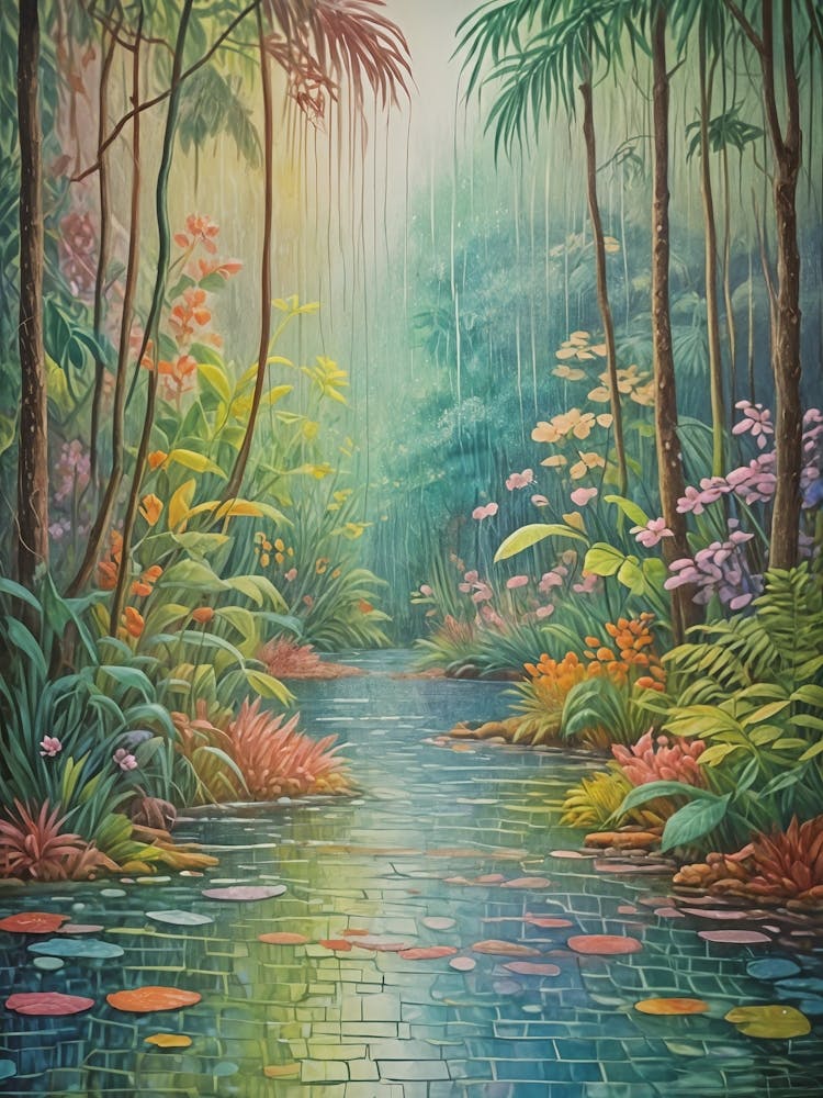 Regenwald in Farbe
