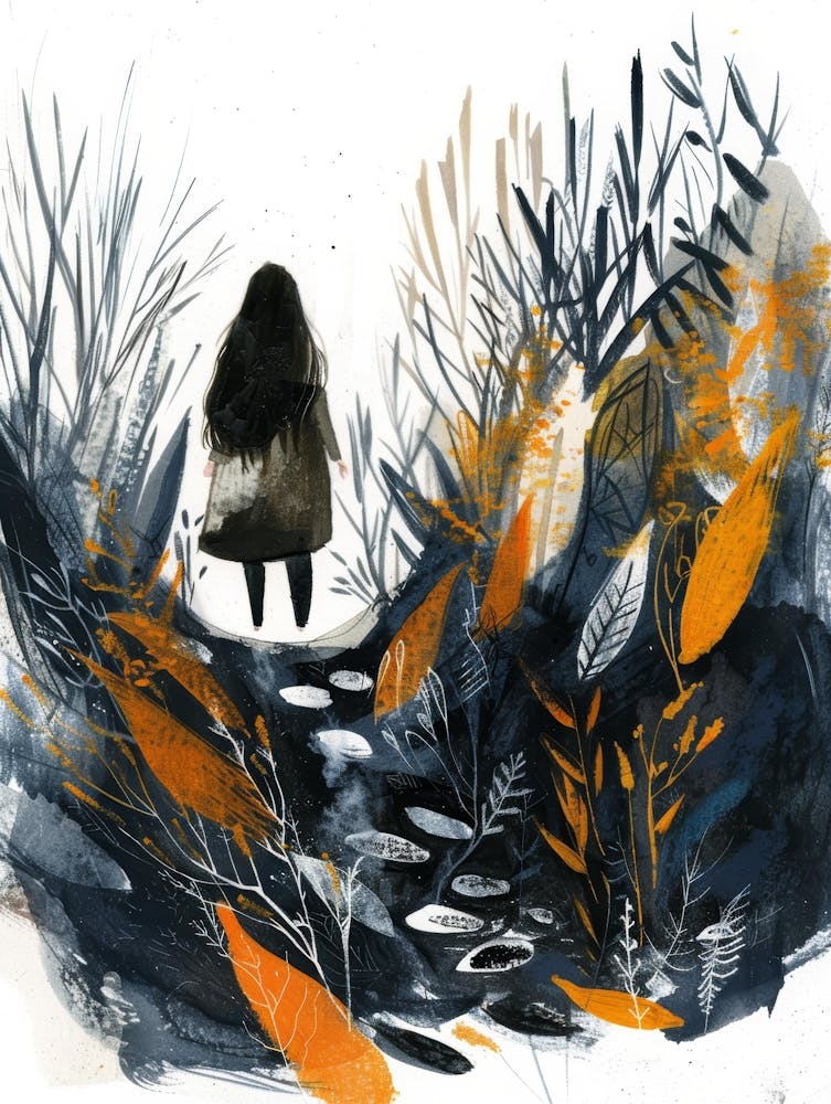 Girl In The Woods 2