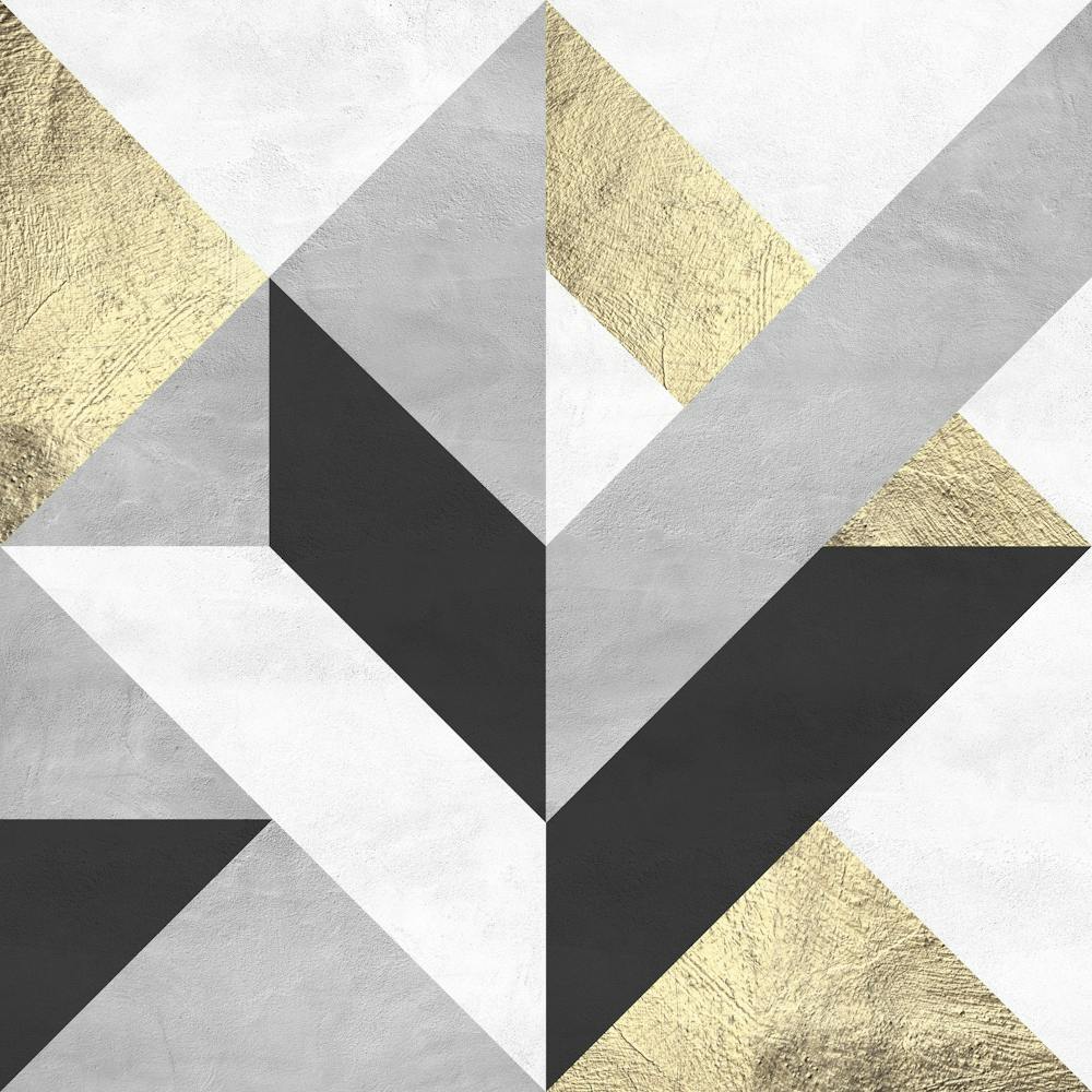 Gray and gold geometry 1 1