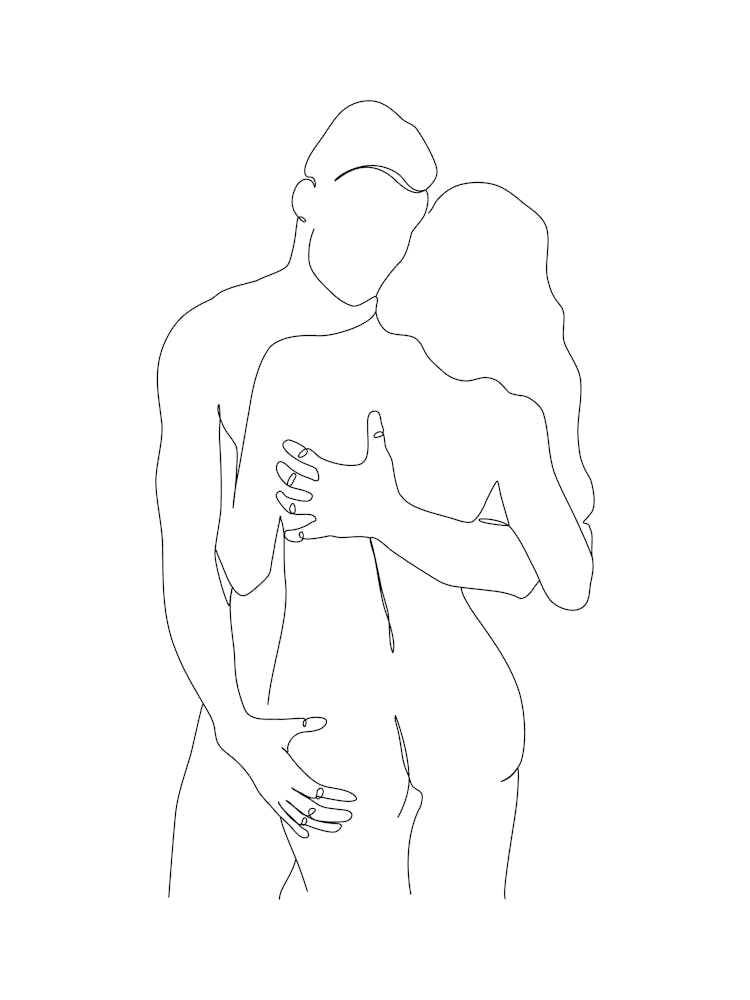 Couple Hugging