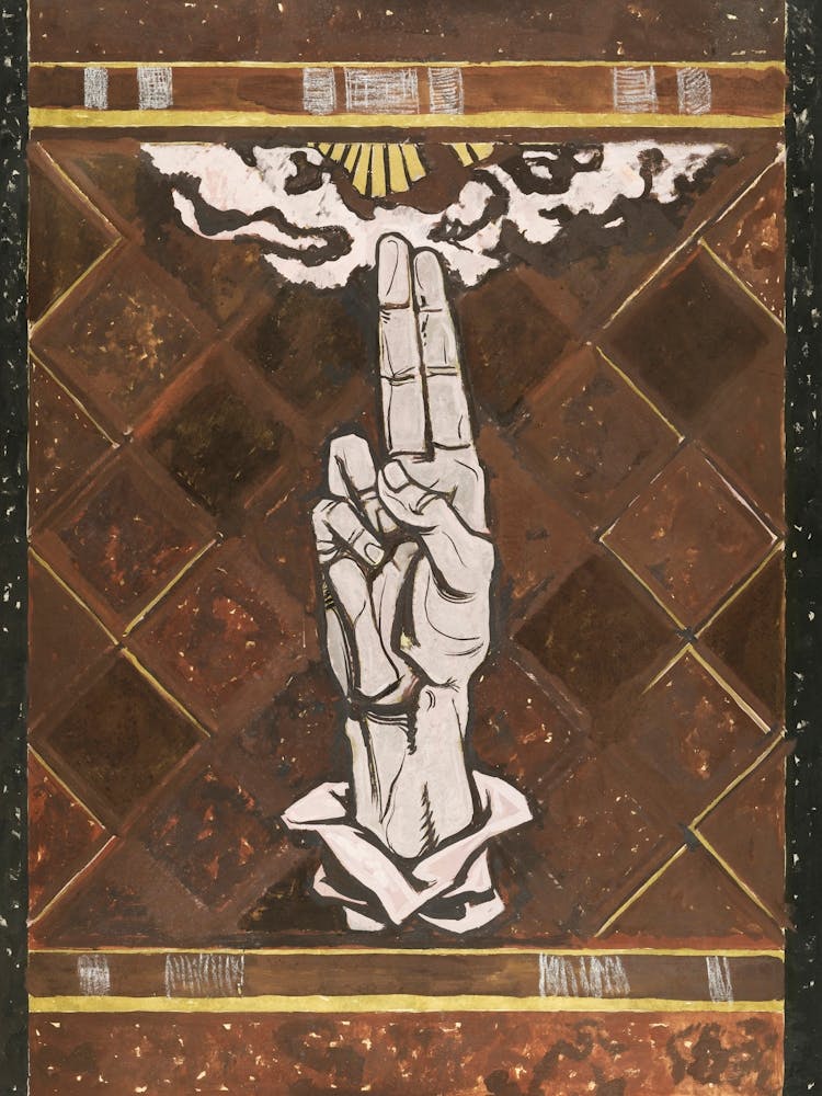 Ulcerated Hand, Richard Roland Holst