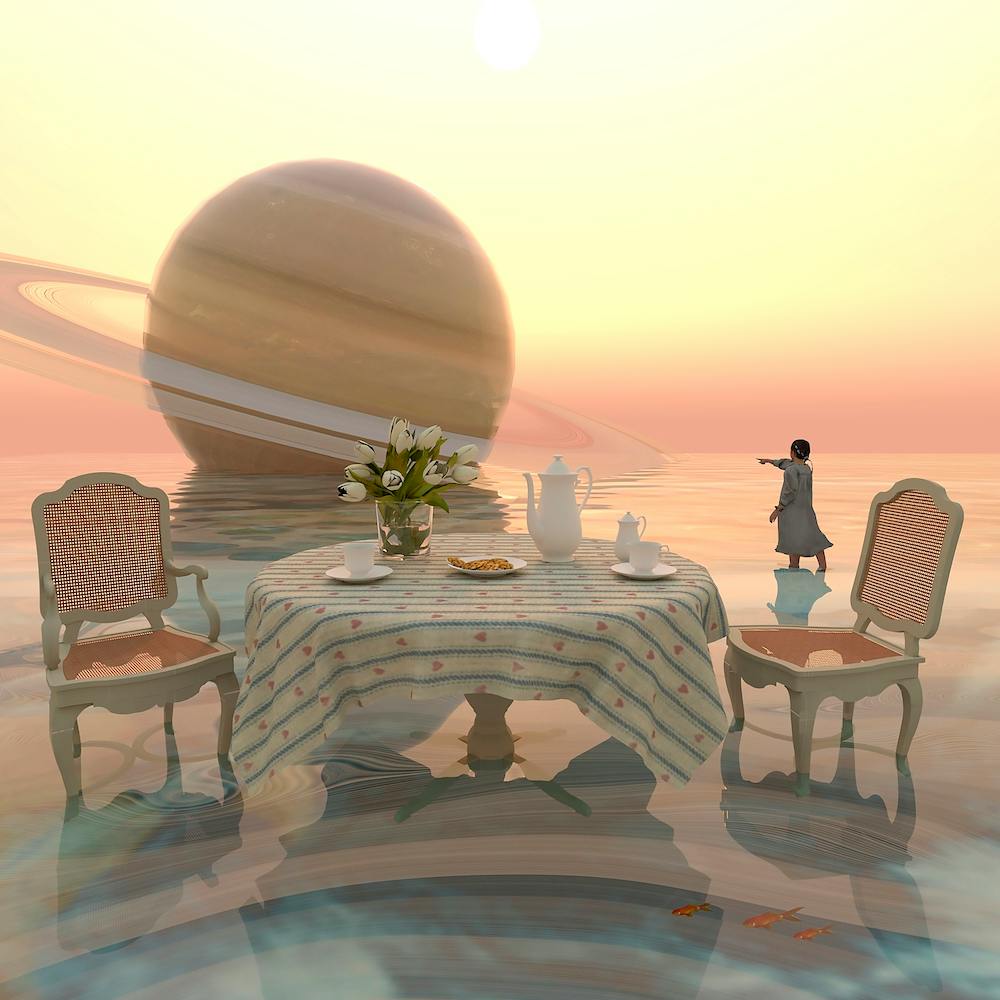 Saturn Wake Up Square