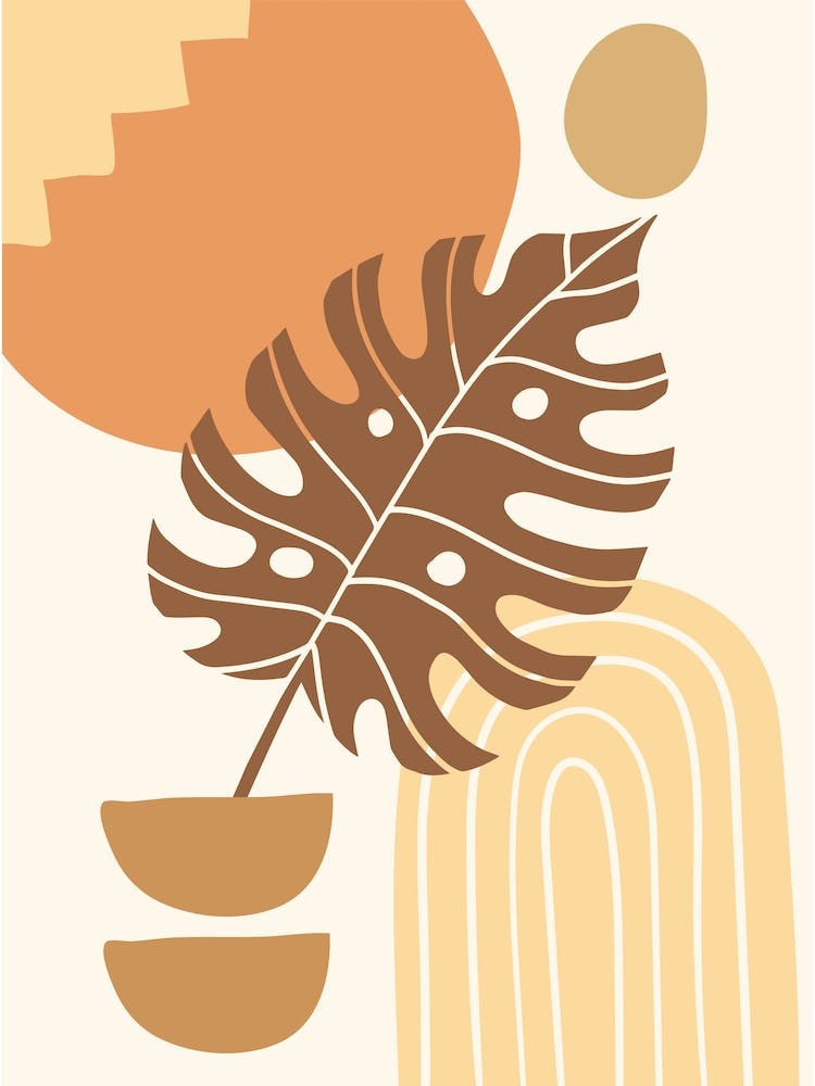 Tropical Leaf Canvas Print