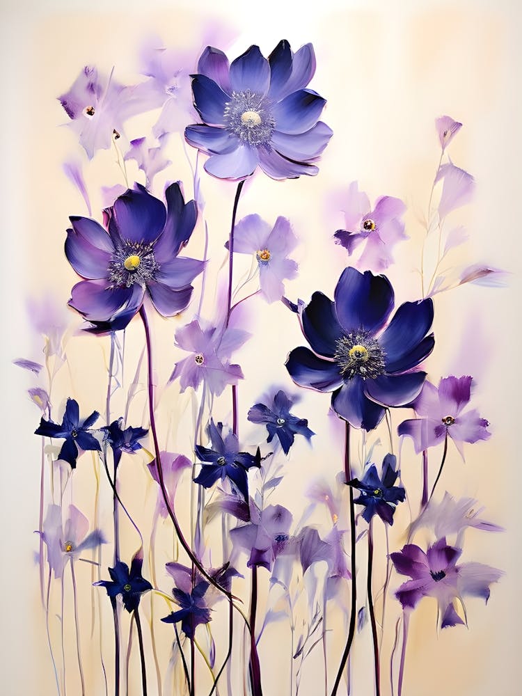 Fleurs Violettes 4