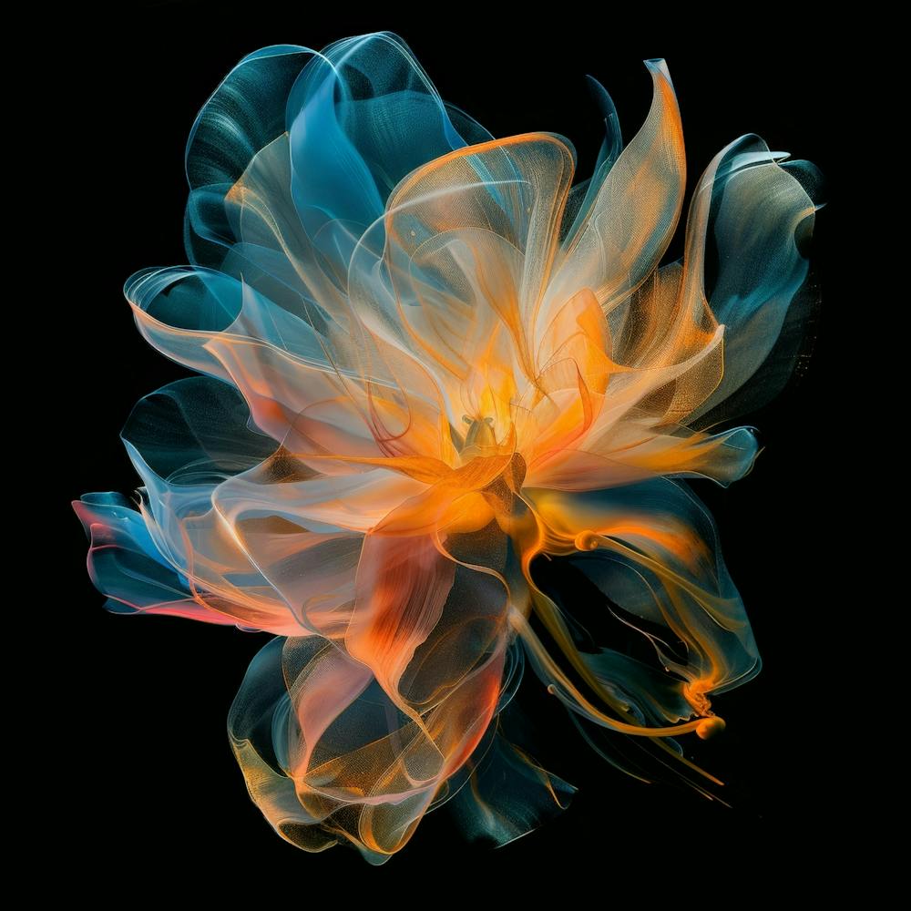 Blue Flower 5