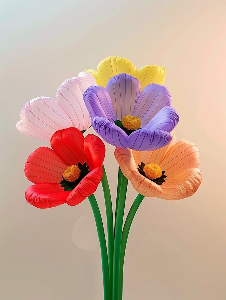 Dreamy Inflatable Flowers Poppy 2