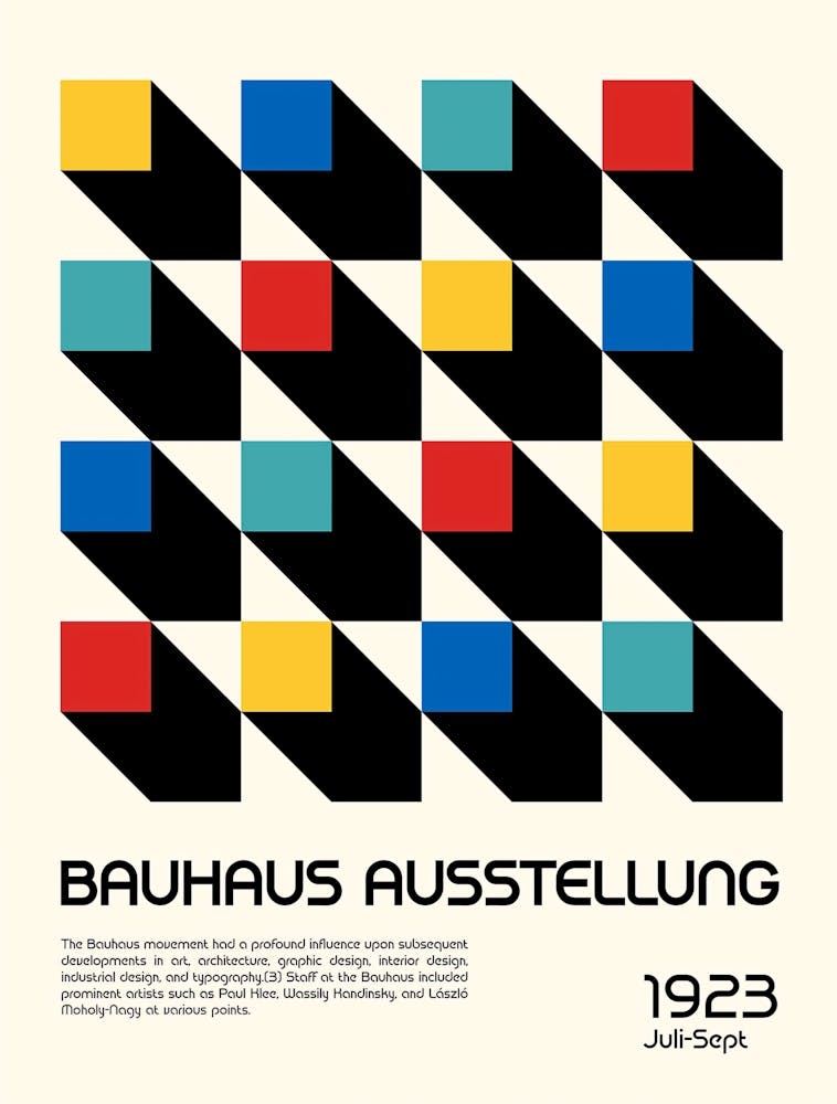 Bauhaus, Bauhaus Austelling